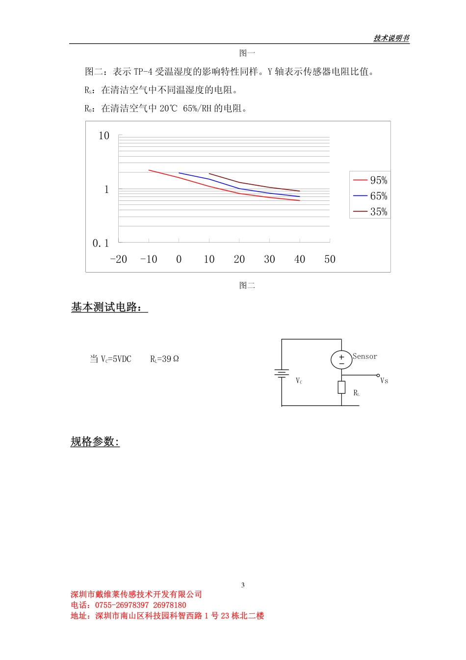 空气质量传感器技术规格书(中文)_第3页
