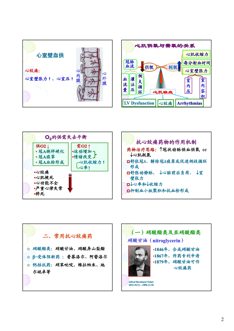 抗心绞痛药2010_第2页