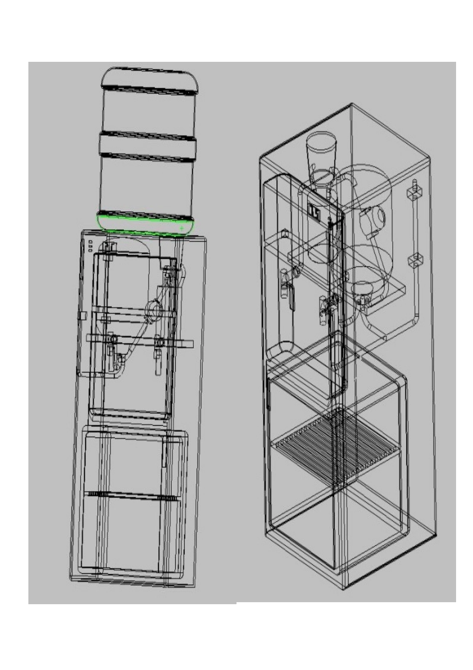 建模图(饮水机外观设计)_第1页