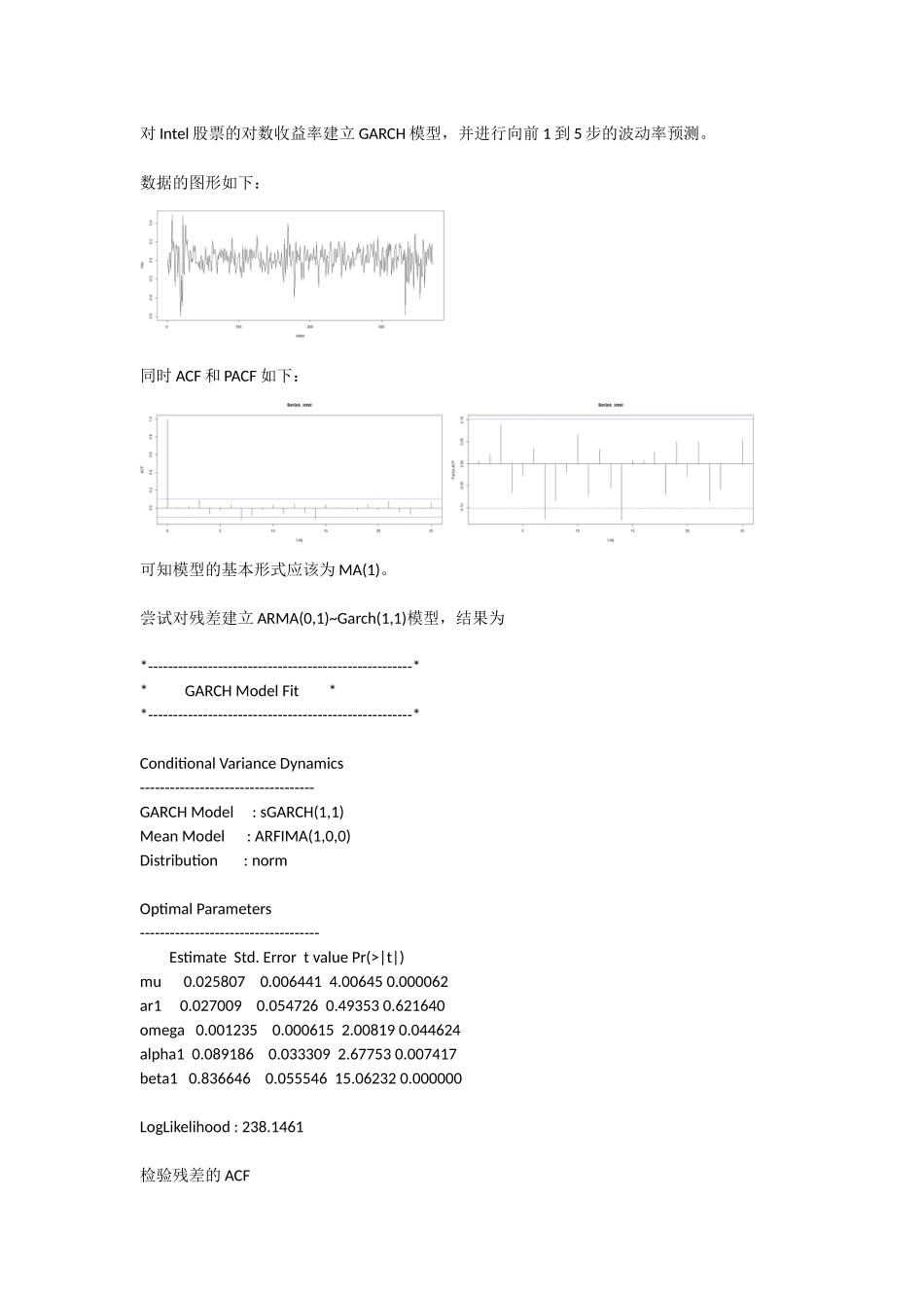 金融时间序列分析 第三次作业_第2页