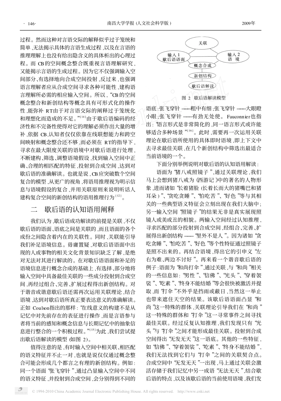 汉语歇后语的认知语用解读_基于关联理论和概念合成理论_第3页