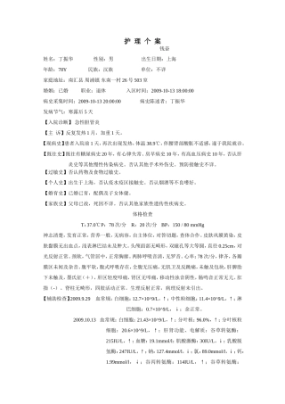 护  理  个  案