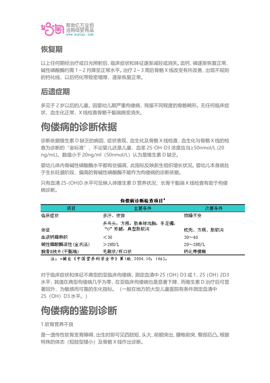 佝偻病症状表现_第3页