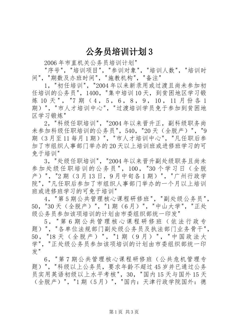 公务员培训计划3_第1页