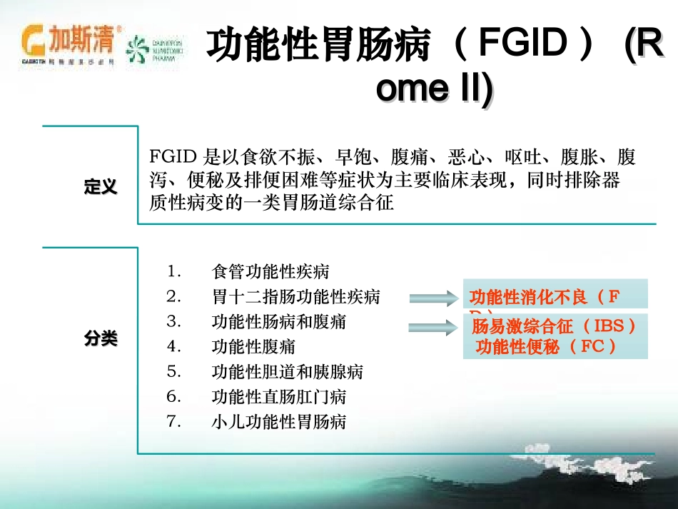 功能性胃肠病(FGID)诊治进展_第2页