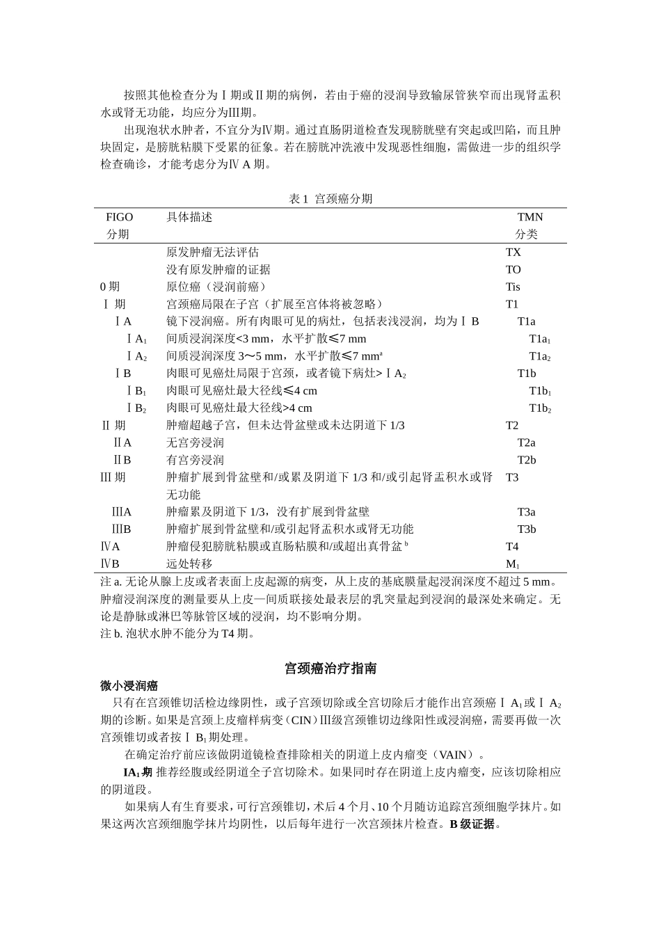 宫颈癌-FIGO分期_第2页