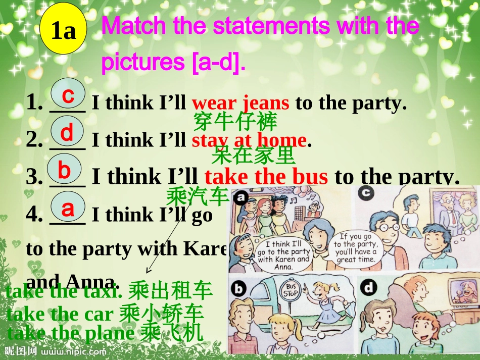 新课标八年级上册英语unit10_if_you_go_to_the_party_第3页