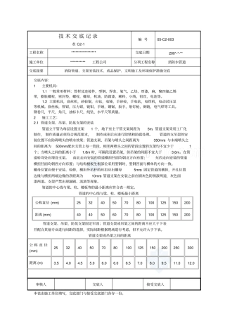 5、消防水管道安装技术交底_secret剖析