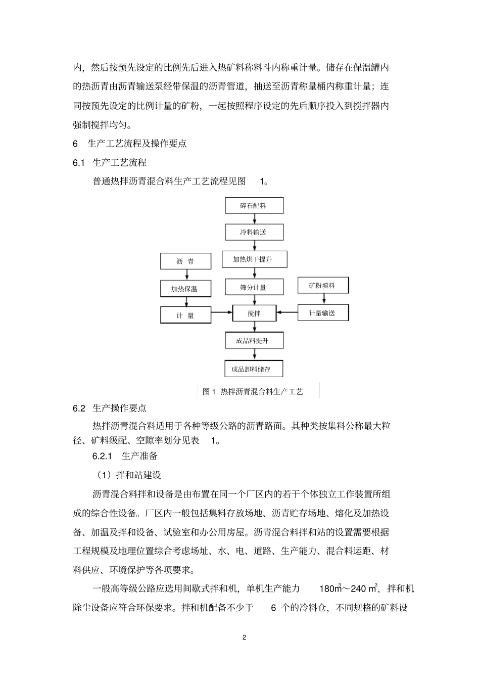 5、热拌沥青混合料生产工艺工法_第2页