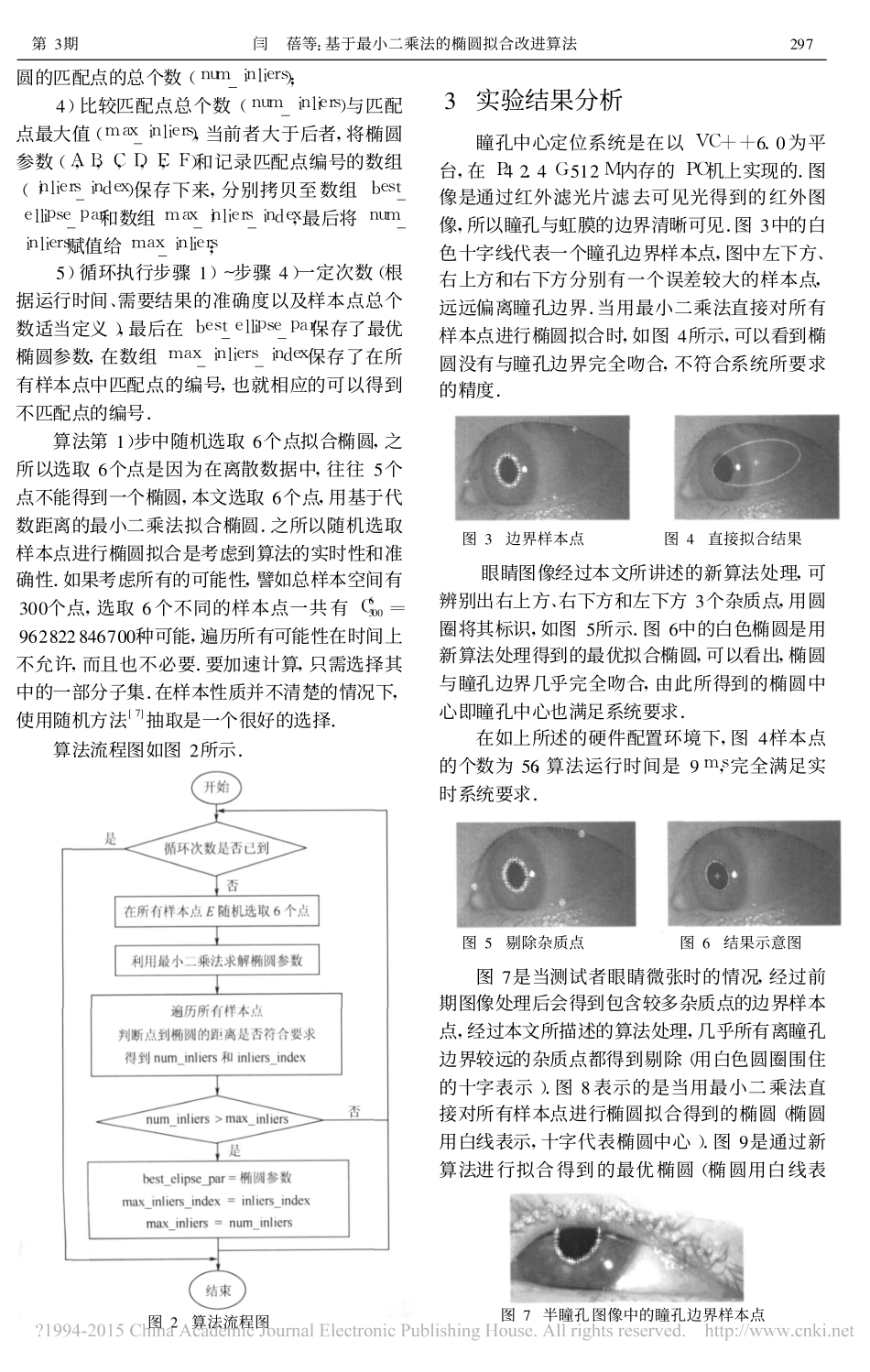 基于最小二乘法的椭圆拟合改进算法_闫蓓_第3页