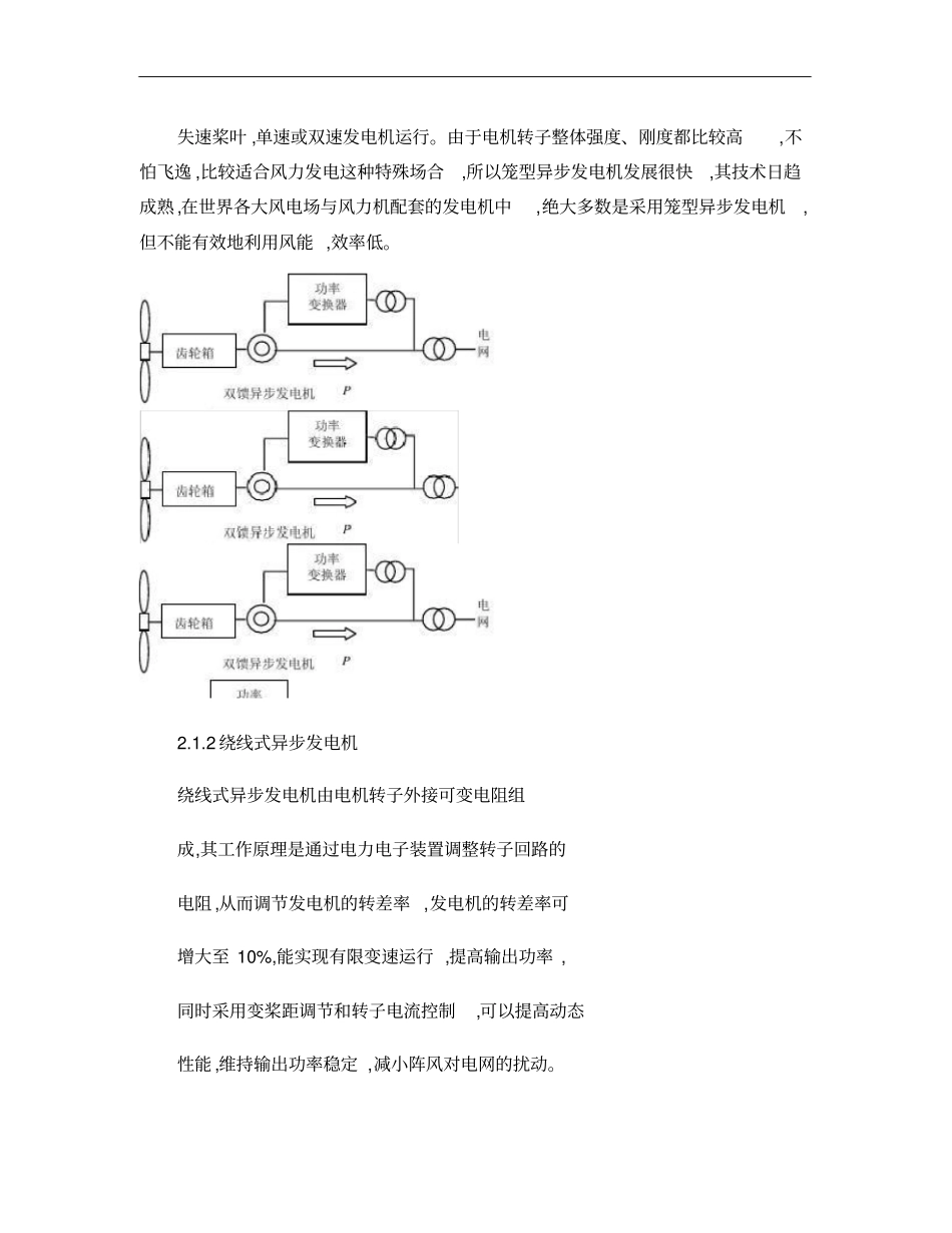 5风力发电机及风力发电控制技术综述概要_第3页