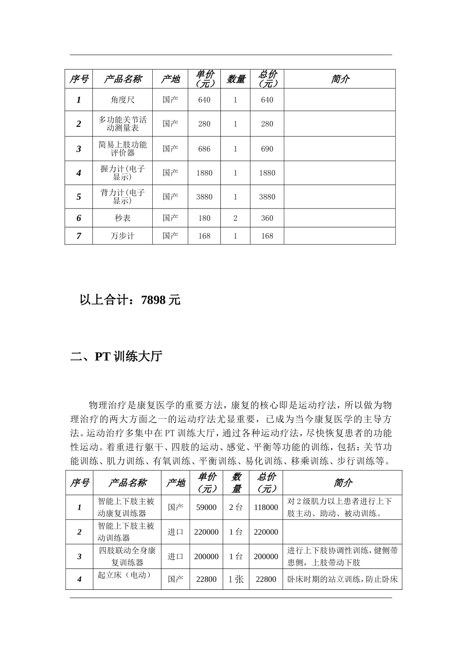 康复医学科康复诊疗设备推荐_第2页