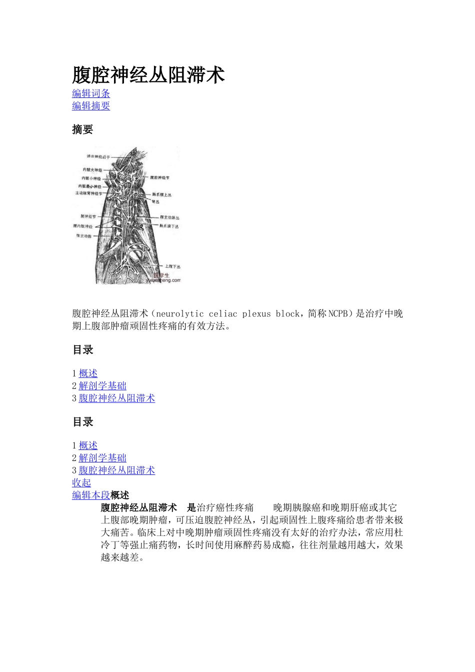腹腔神经丛阻滞术_第1页