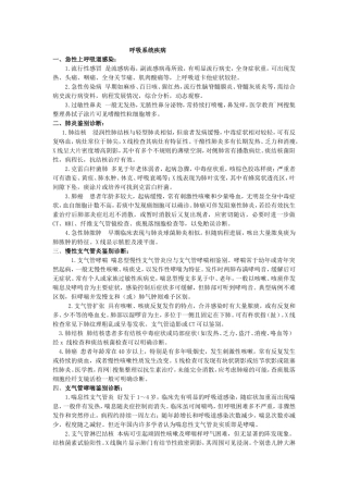 疾病诊断与鉴别诊断