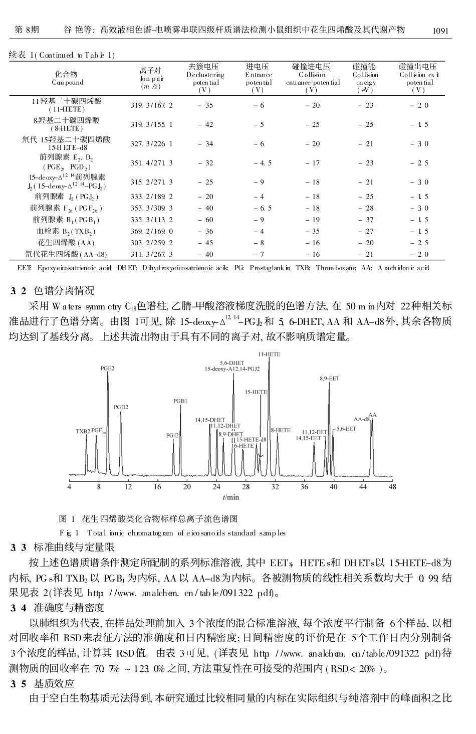 高效液相色谱-电喷雾串联四级杆质谱法检测_第3页