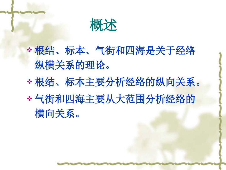 经络的纵横关系_第3页