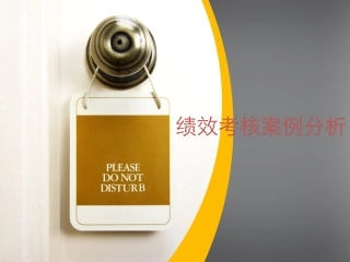 绩效考核案例分析 (2)