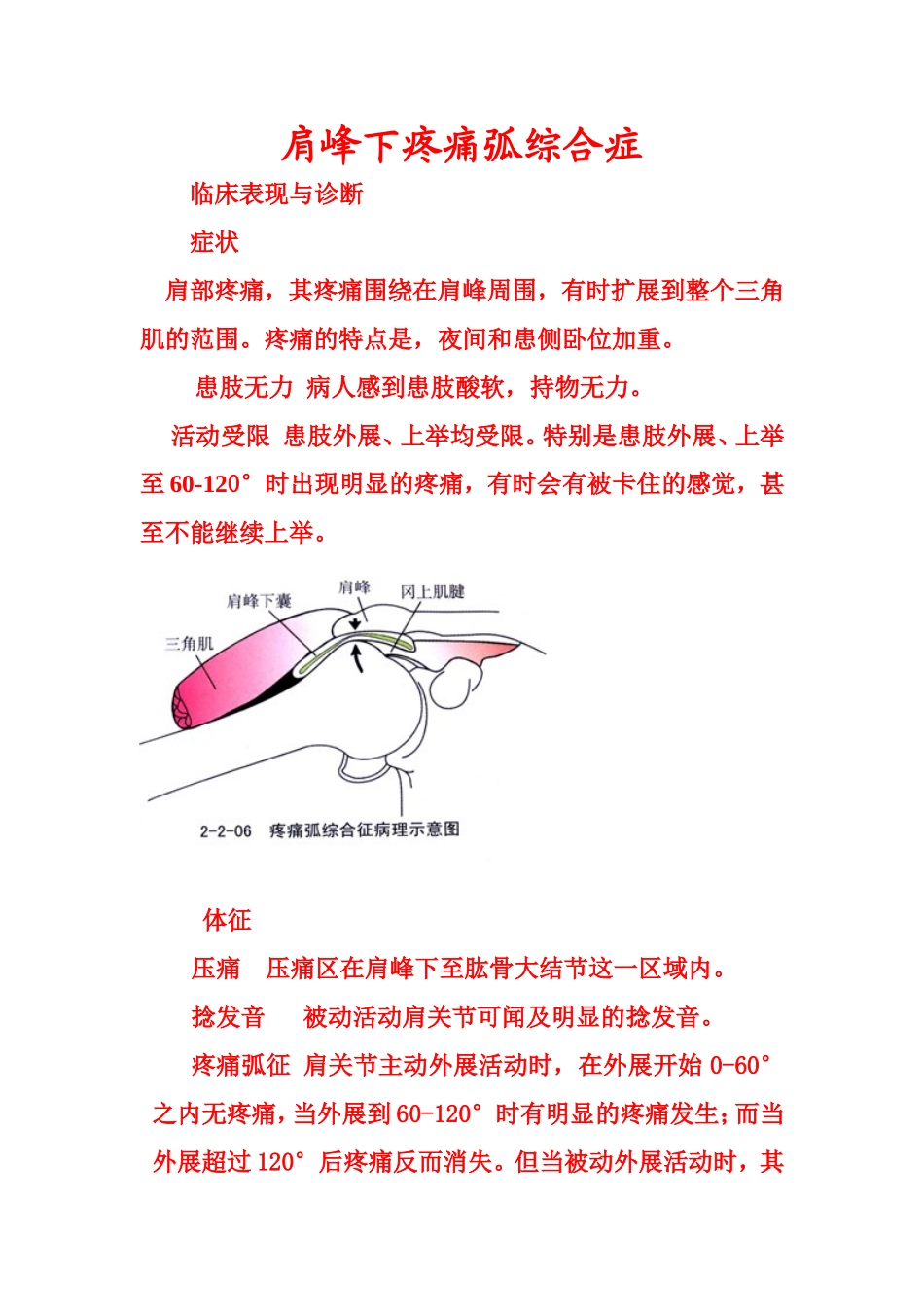 肩峰下疼痛弧综合症_第1页