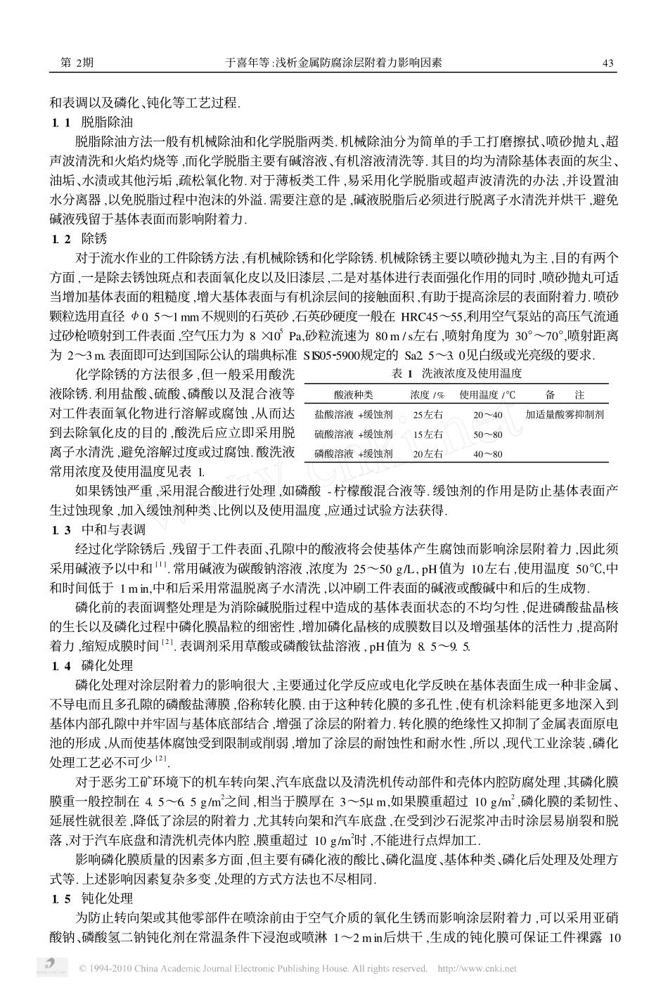 金属防腐涂层附着力影响因素分析_第2页