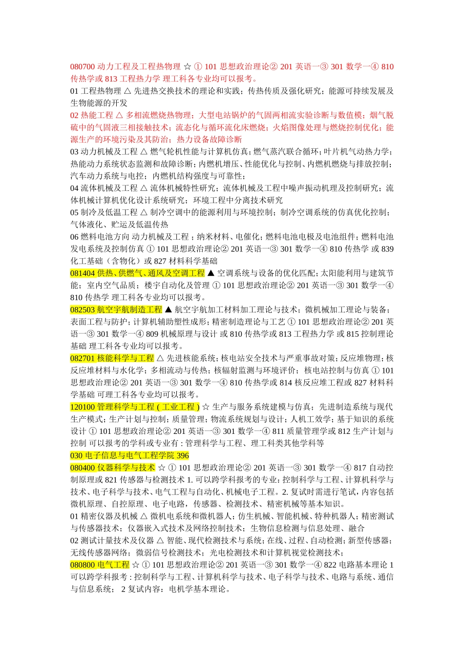 官方：2010年硕士生招生专业及考试科_第3页