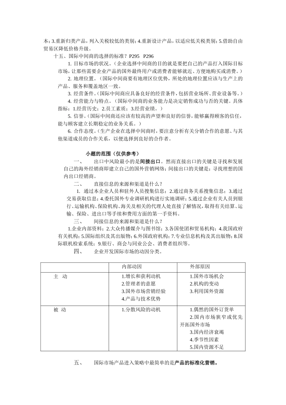 国际市场营销学复习题_第3页