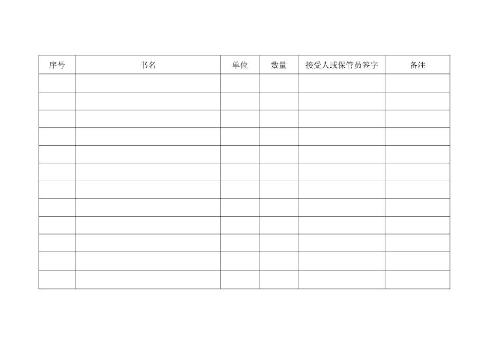 留守儿童之家器材使用登记表_第3页