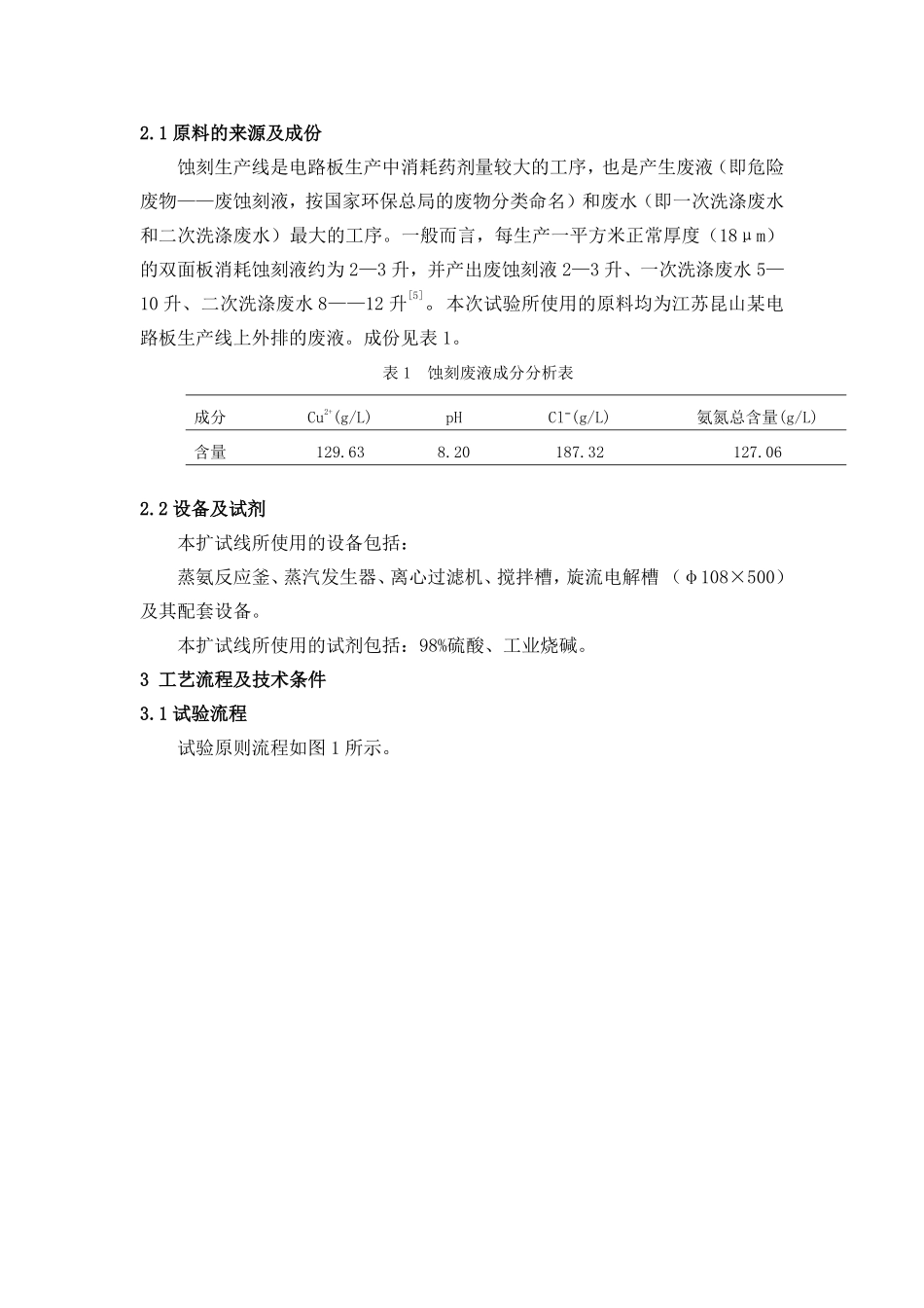 碱性蚀刻废液回收铜扩示线生产实践_第2页