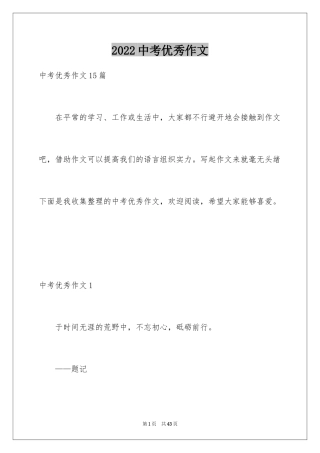 2024中考优秀作文_245