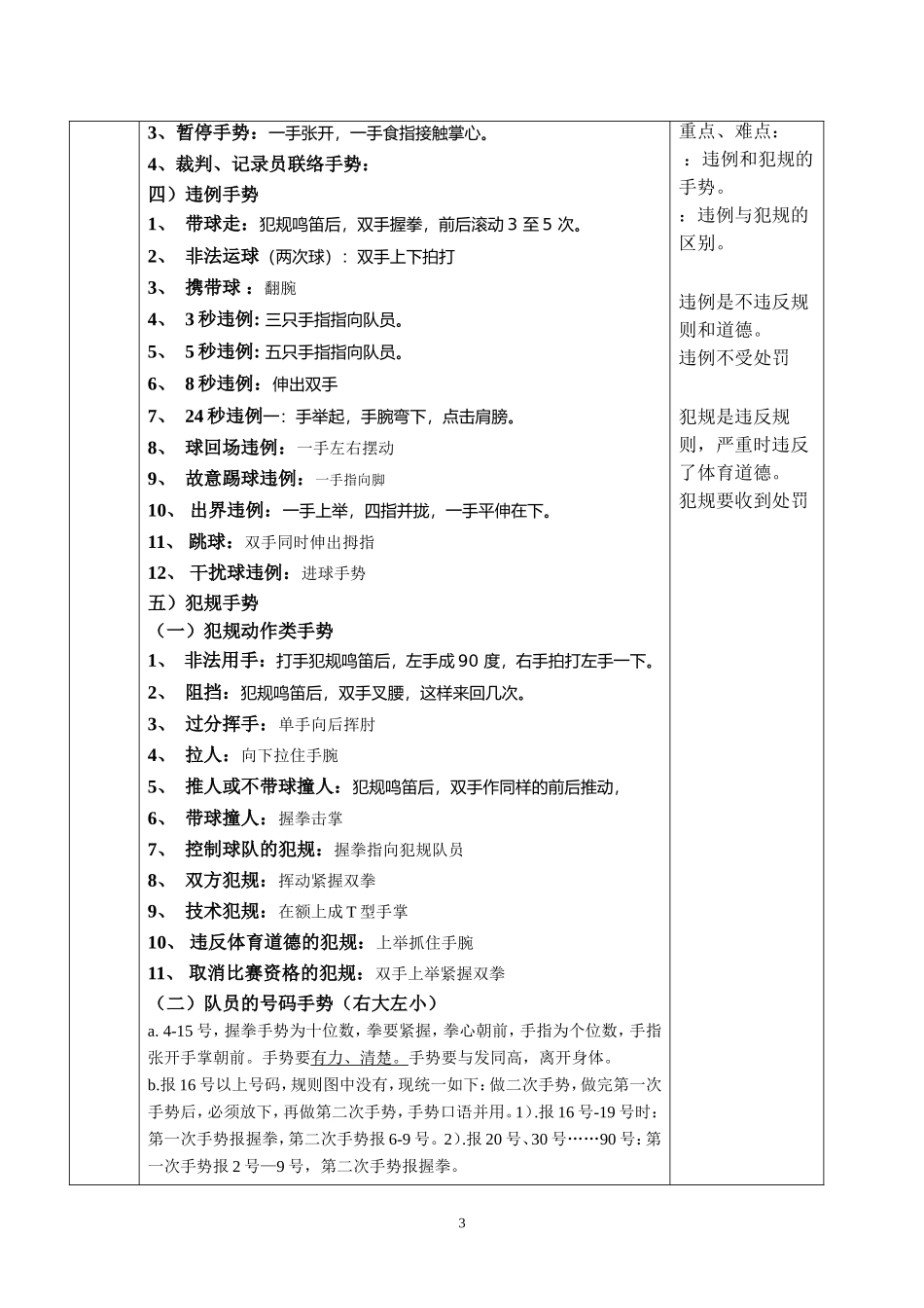 篮球裁判理论课教案_第3页