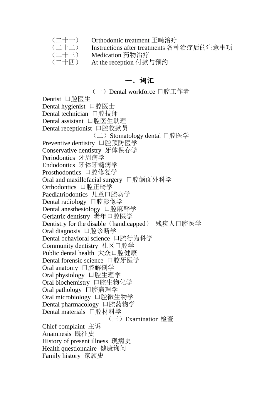 口腔英语会话集_第2页