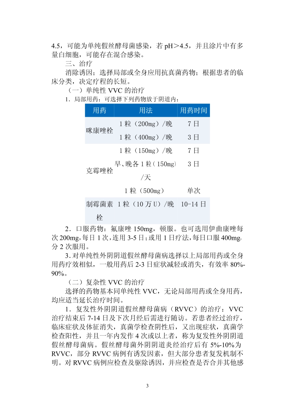 妇科常见病的规范化治疗_第3页