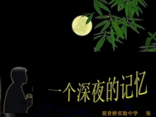 宁静而深沉的意境