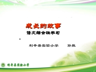 成长的故事（示范课）