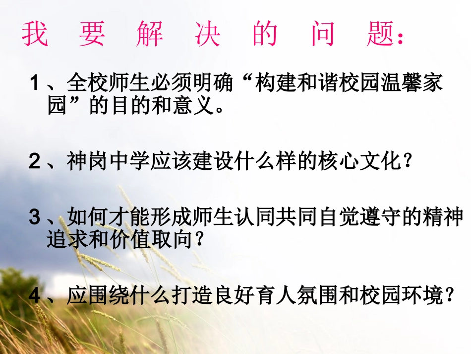 和谐校园温馨家园--学校改进行动计划_第2页