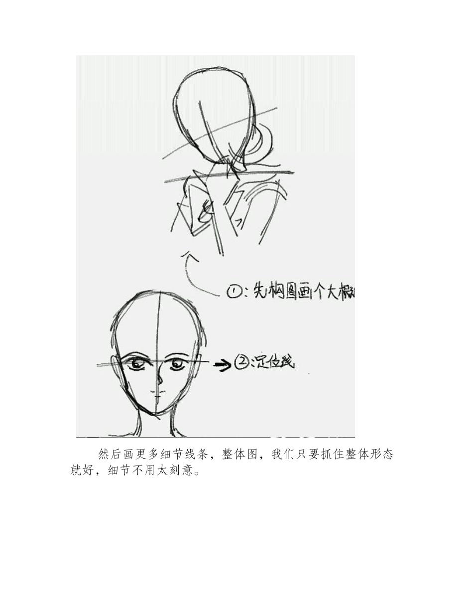 漫画美少女战士画法图解漫画教程_第2页