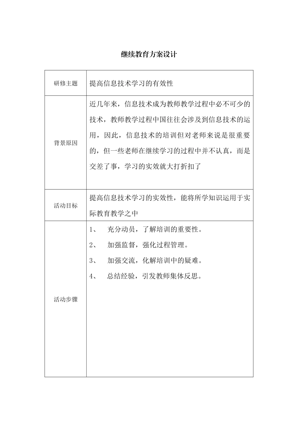 继教育续活动设计方案_第1页