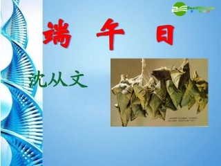 《端午日》课件_