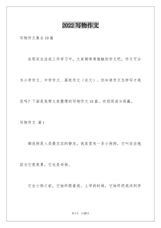 2024写物作文_312