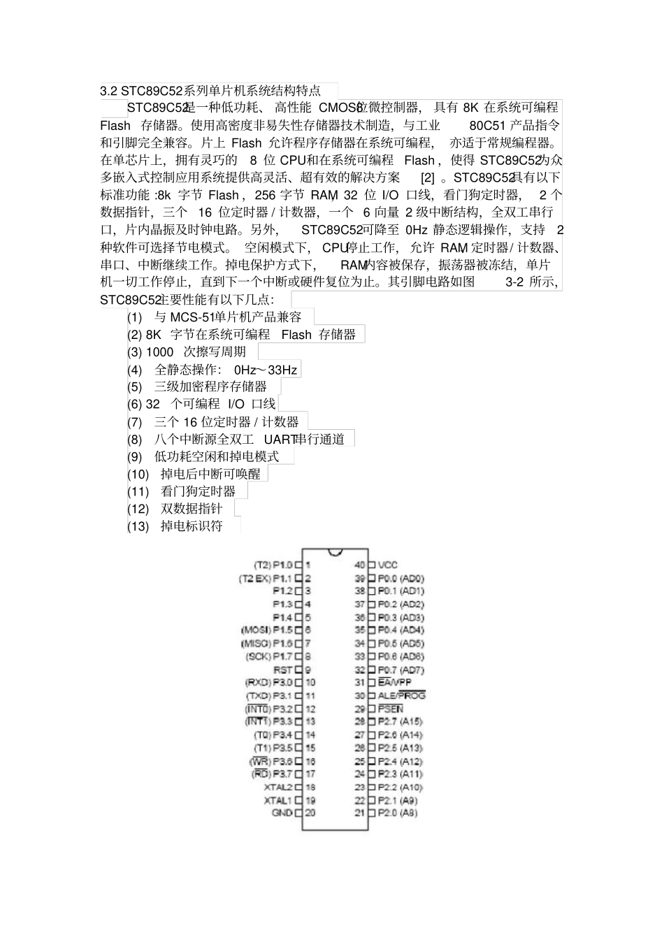 89C52单片机资料_第1页