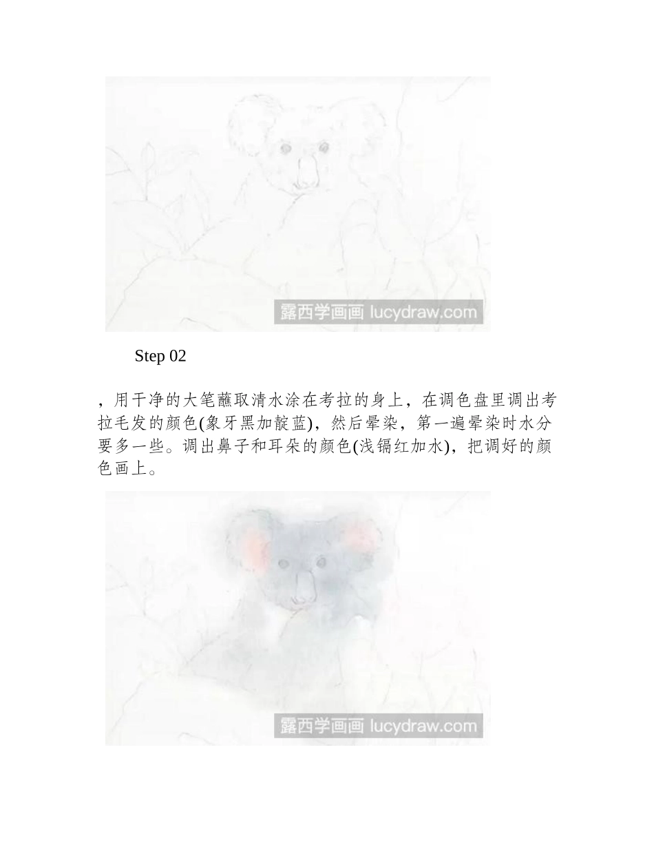 考拉水彩画教程水彩画教程_第2页