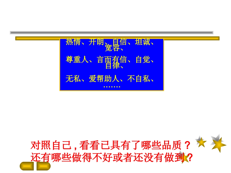 小调查：在交往中_你最希望朋友具有哪些品质？_第3页