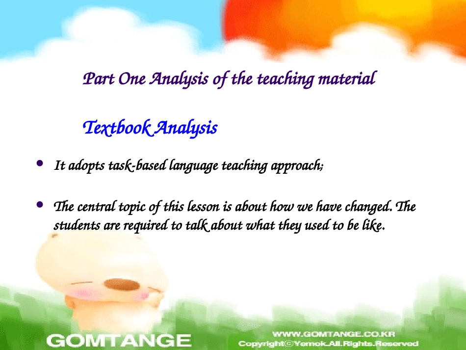 英语说课unit2九（下）_第3页