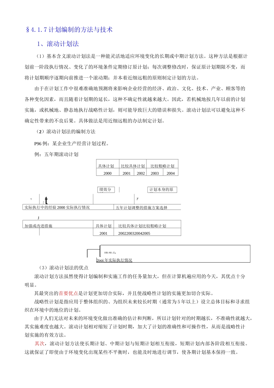 计划的编制方法_第1页