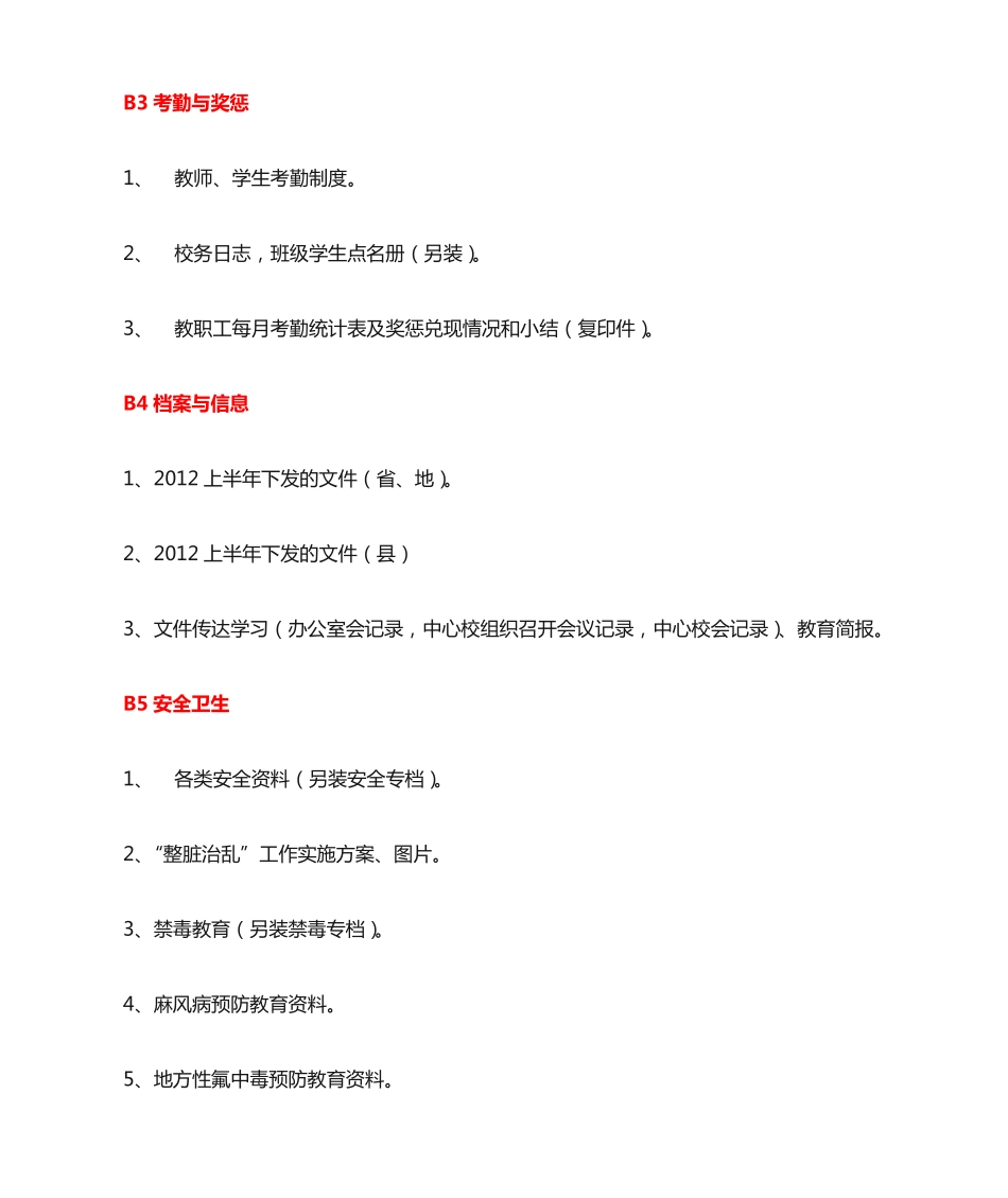 考核档案目录 _第2页