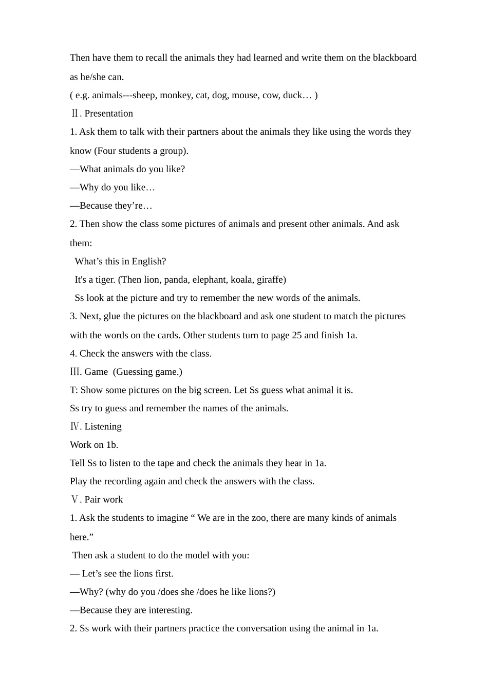 七年级下Unit5教案_第2页