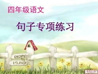 句子专项练习