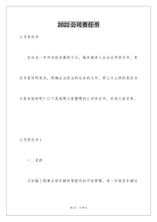 2024公司责任书_1