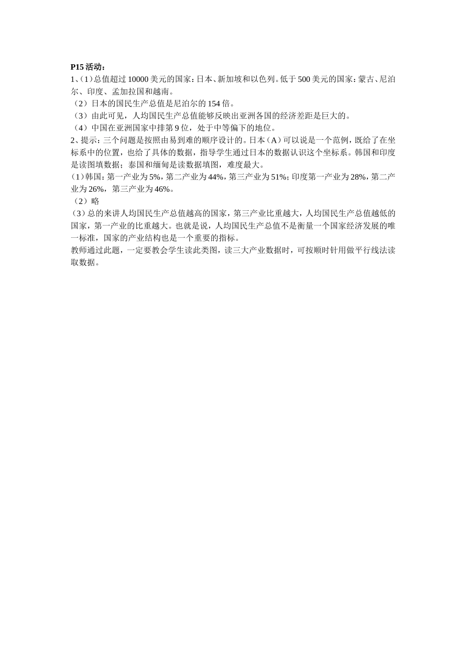 七年级教学活动第六章我们生活的大洲_第3页