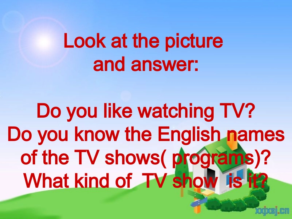 2013新人教版八年级上册Unit_5_Do_you_want_to_watch_a_game_show_Section_A(2)_第2页