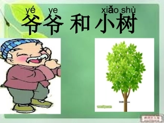 《爷爷和小树》赛课